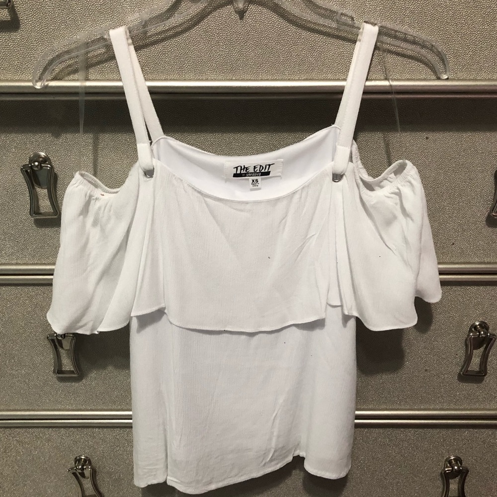 Off-The-Shoulder White Top by Seventeen